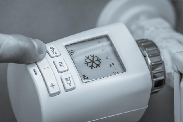 Smarte Heizungssteuerung Thermostat Wand montiert